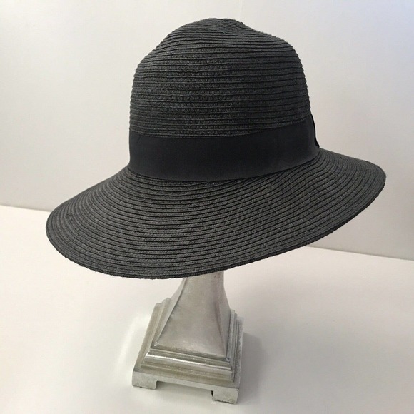 Nordstrom Hat Medium Brim Woven Simple Pre-Owned - Picture 3 of 10